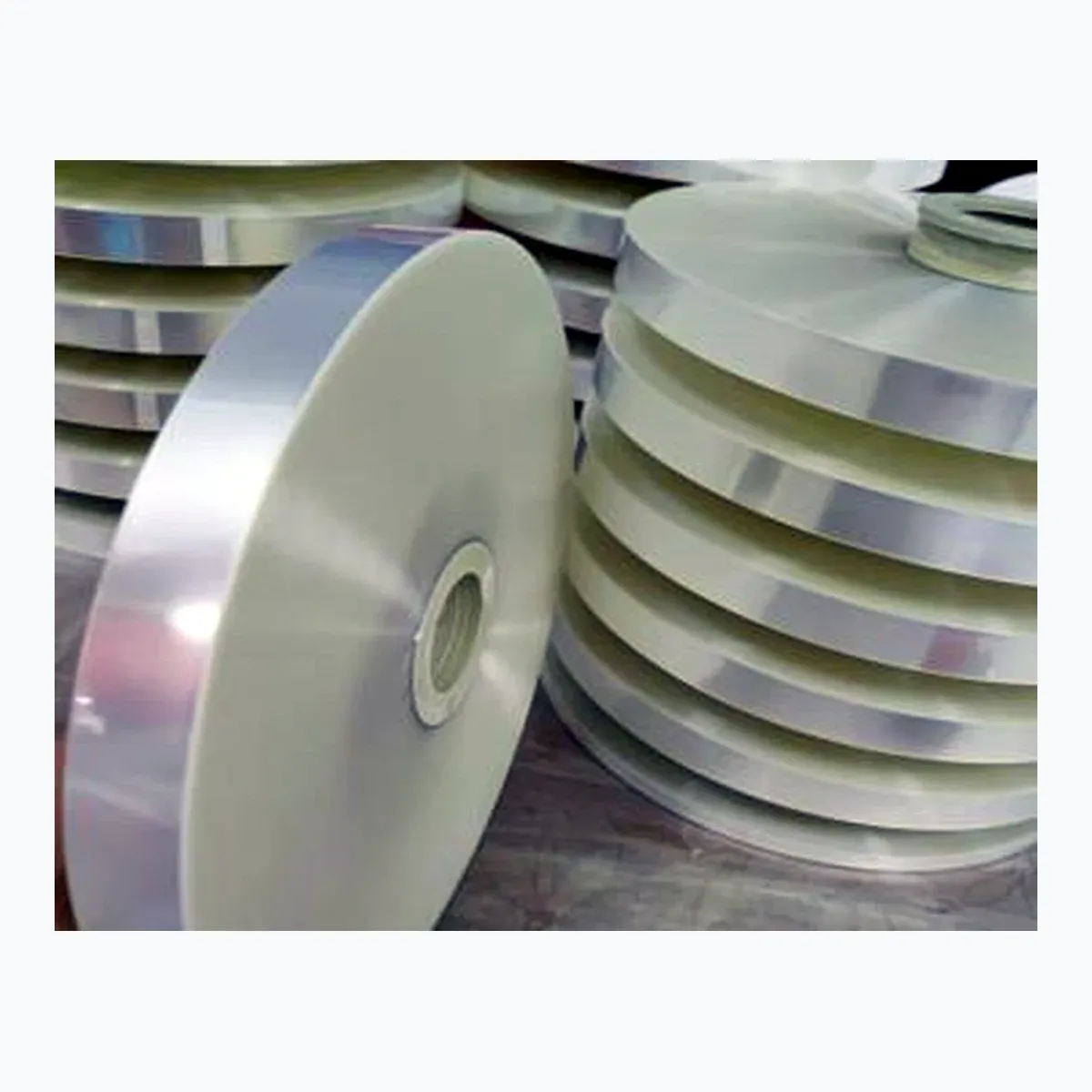 Aluminium-plastic shielding tape rolls