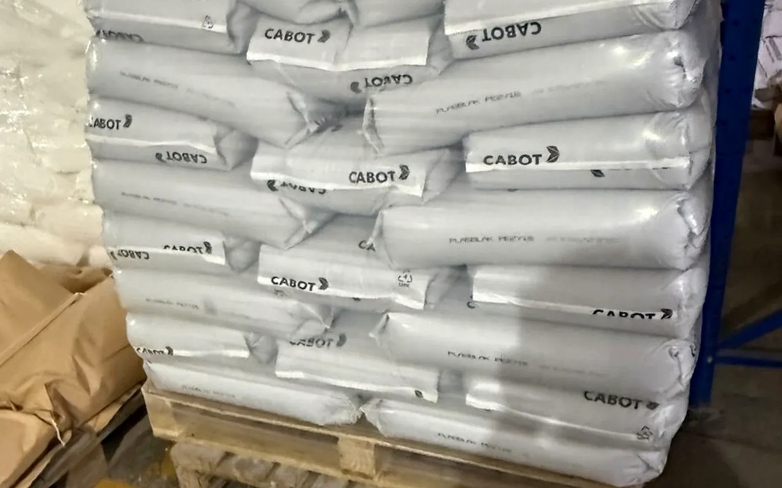 Packaged cable compound bags